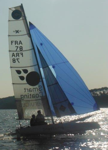 Claude et Mathieu en F16 au portant